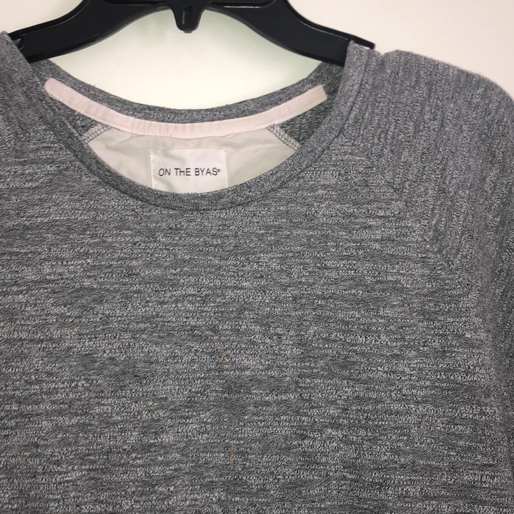 One sweater gray